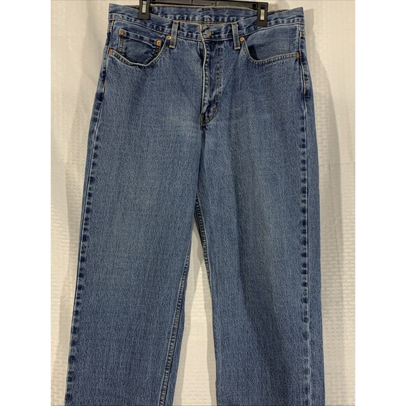 Levi’s 550 Relaxed Fit Straight Leg Jeans Mens 36x34 Excellent - Picture 2 of 10
